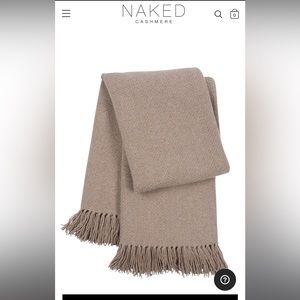 Pure Cashmere Throw - Naked Cashmere